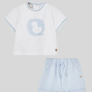 Conjunto camiseta + pantalón corto CUA CUA