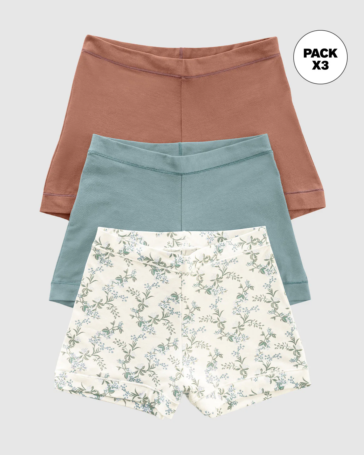 Paquete x 3 bóxers con algodón elástico - Imagen 5