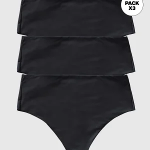 Paquete x 3 Panty faja brasileras de control fuerte tiro alto