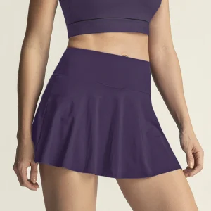Falda deportiva con short interno con bolsillo