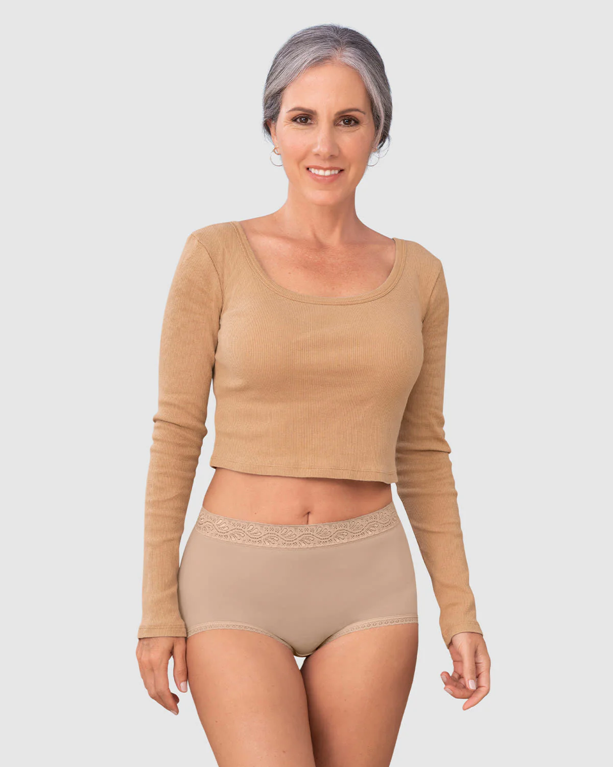 Paquete x 3 panties clásicos de ajuste y cubrimiento total - Imagen 7