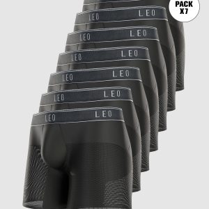 Paquete x 7 bóxers, secado rápido y mallas transpirables