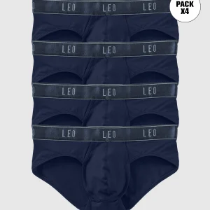 Paquete x 4 bóxers brief de alta transpiración en microfibra ideales para uso diario