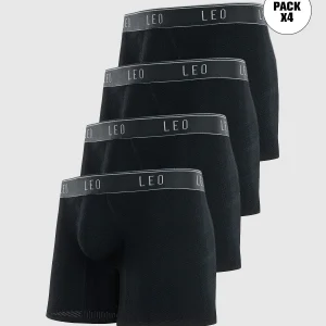 Paquete x 4 bóxers medio diseño ergonómico ultrafresco y cómodo en microfibra