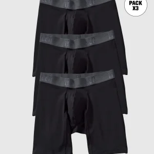 Paquete x 3 bóxers largos de algodón que evitan el roce entre las piernas