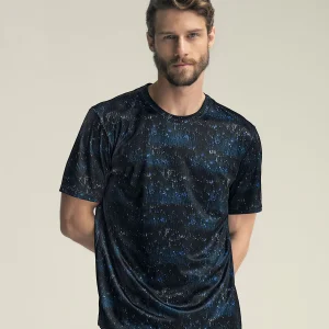 Camiseta deportiva masculina con tecnología de secado rápido