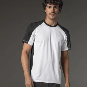 Camiseta deportiva masculina manga corta