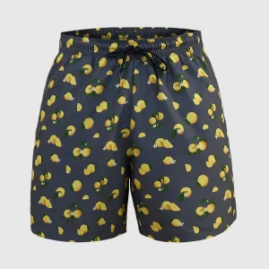 Pantaloneta de baño infantil con pantaloncillo interno en tul