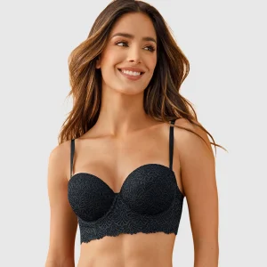 Brasier en encaje con realce incorporado