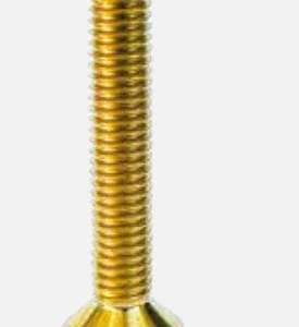 TORNILLO PRO-COMPONENTS M6X30 AVELLANADO DORADO