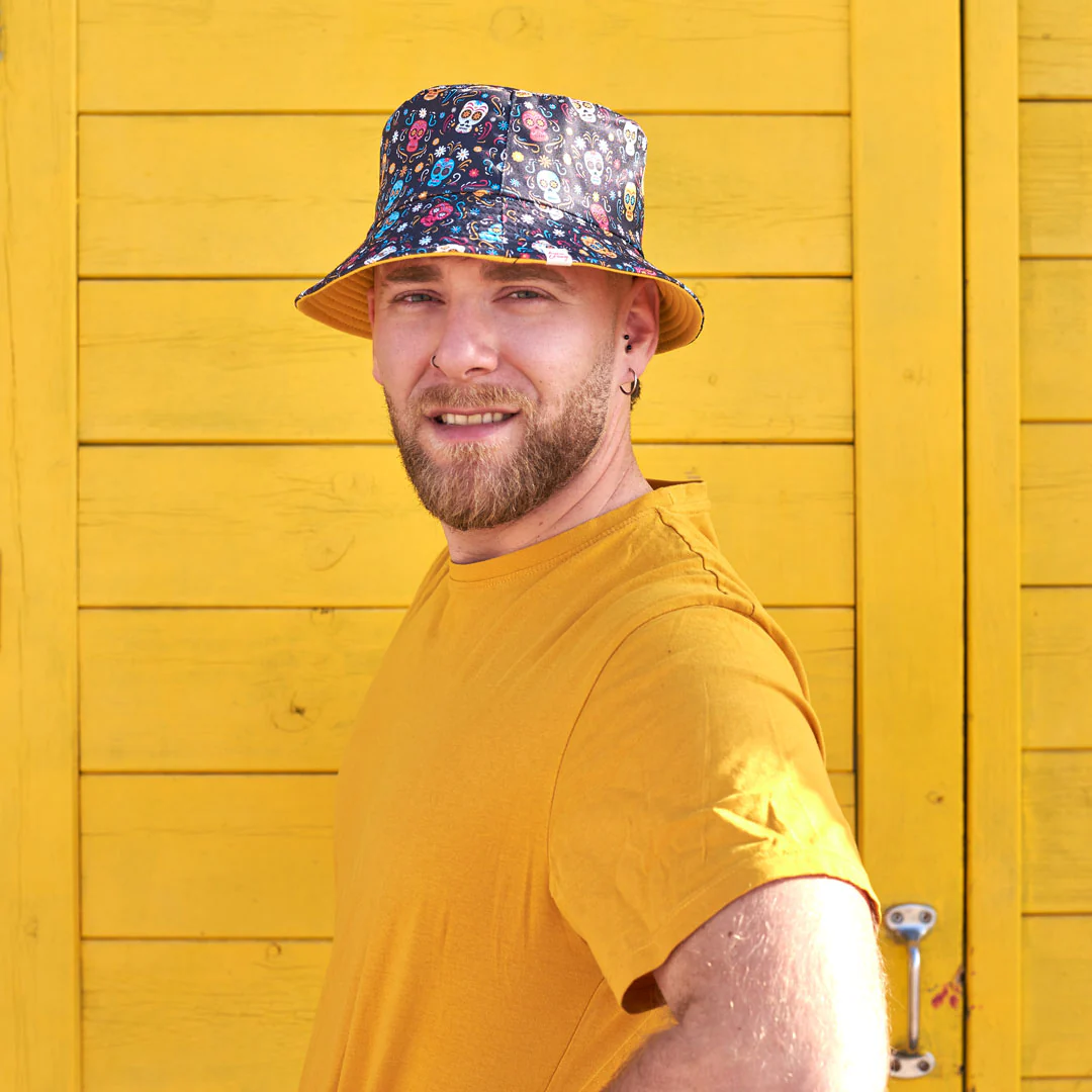 Gorro de pescador reversible CATRINAS - Imagen 3