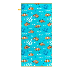 Toalla Microfibra ultraligera PEZ PAYASO