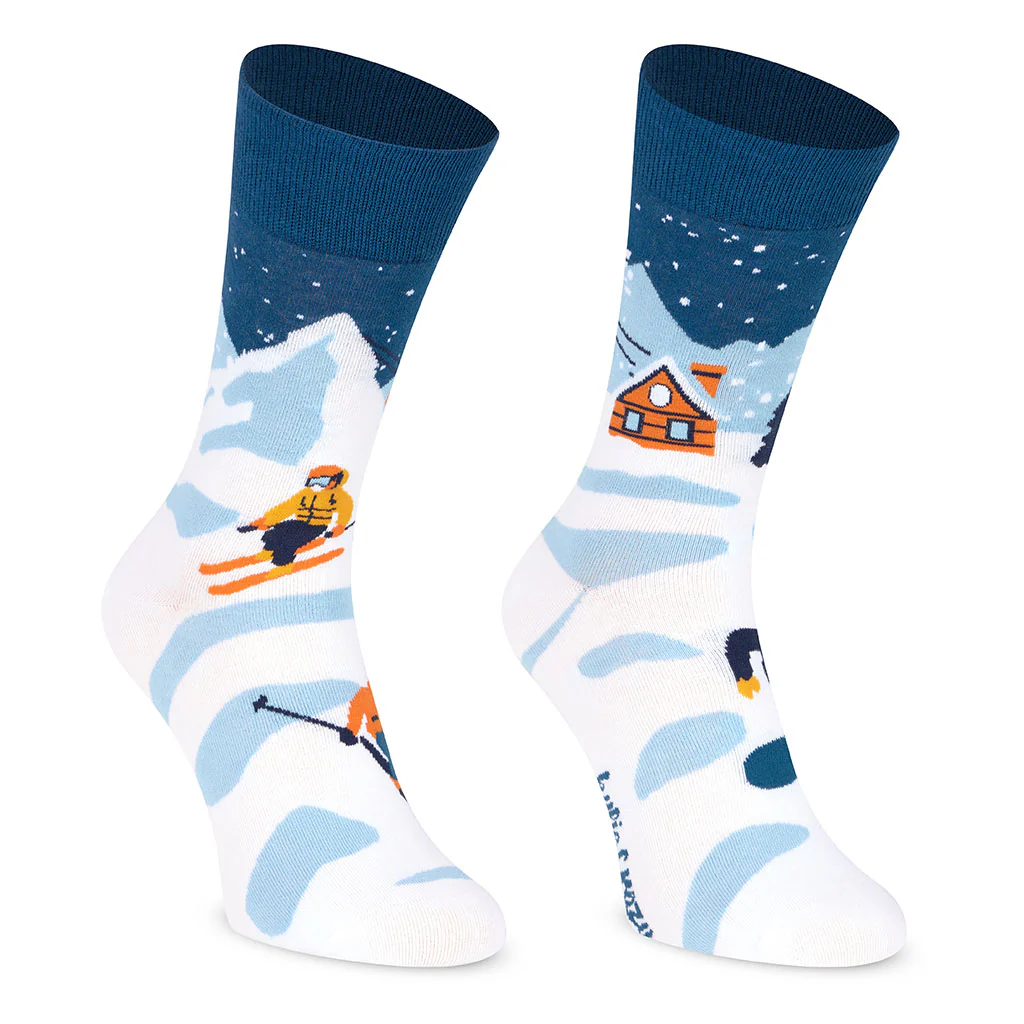 Calcetines originales "sin costuras" SKI SNOW - Imagen 7