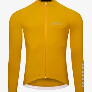 Chaqueta de Ciclismo Thermal Mostaza