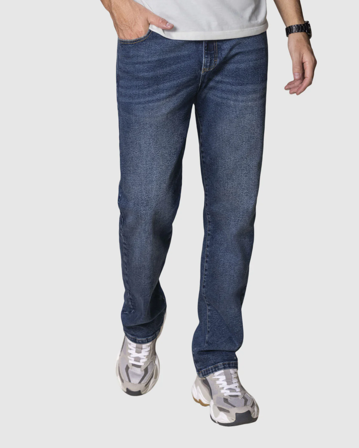 Jean bota recta básico para hombre - Imagen 6