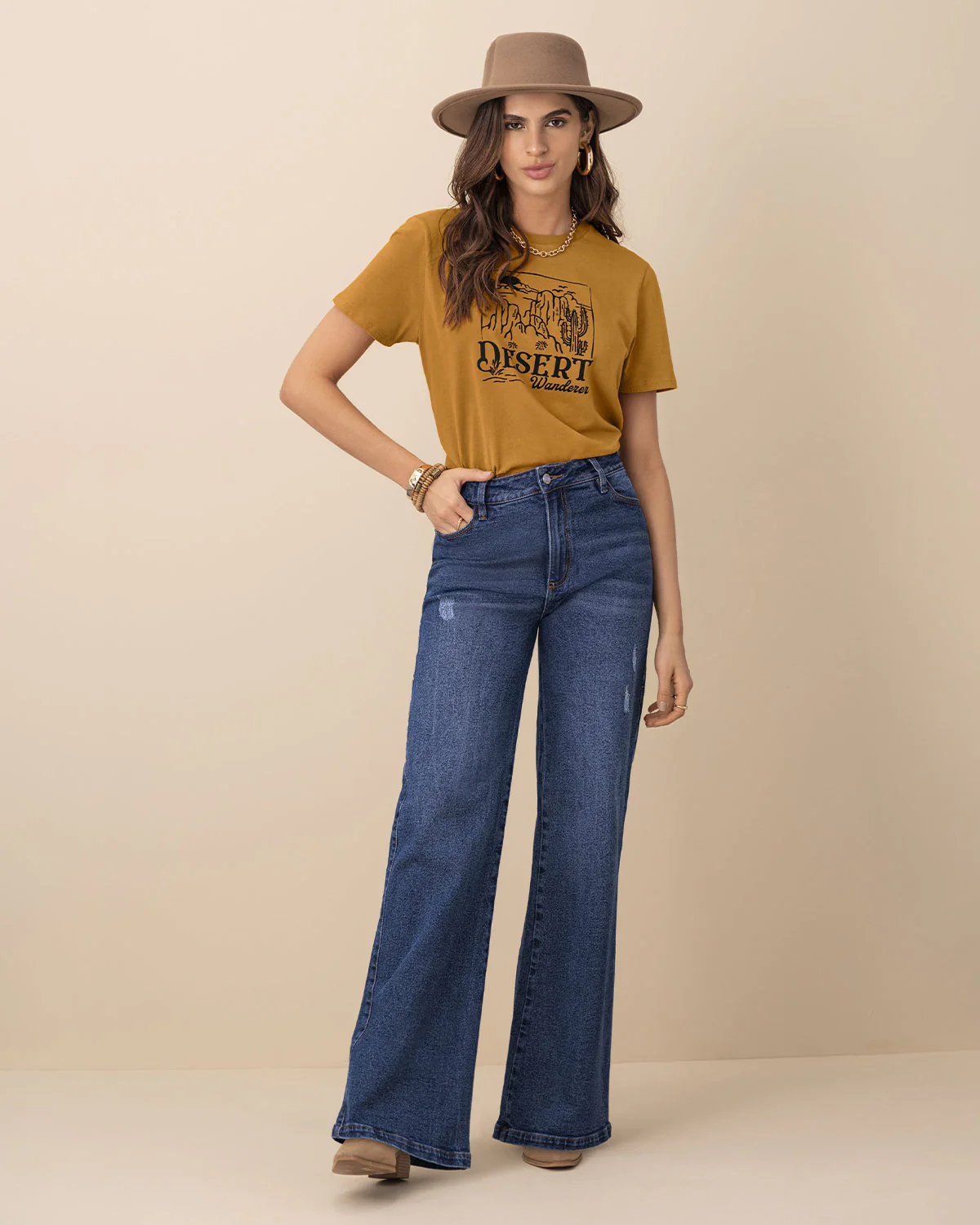 Camiseta manga corta con mensaje en el frente - Imagen 3