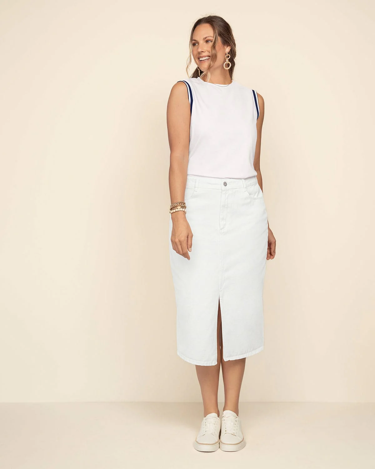 Camiseta manga sisa tejida - Imagen 4