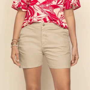 Bermuda corta para mujer