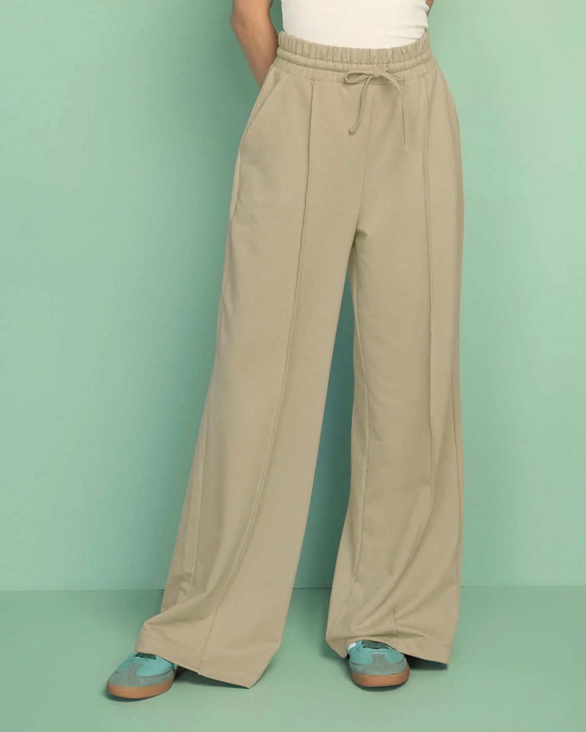 Pantalón tipo jogger con bota ancha - Imagen 8