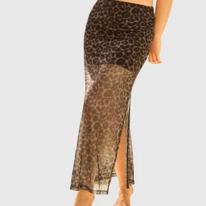 Falda larga en mesh Leonisa by Serez