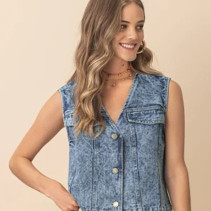 Chaleco denim
