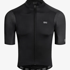 Jersey de Ciclismo Manga Corta KM100 Essential Black