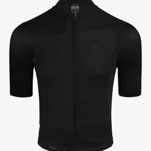 Camiseta Ciclismo KM100 Manga Corta Obsidiana