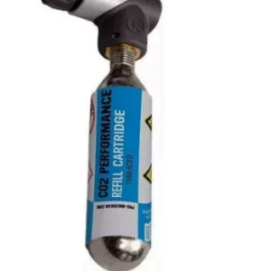 MICRO INFLADOR PRO CO2 NEGRO PLATA