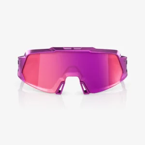 Gafas 100% Aerocraft Purpura Chrome Lente Purpura Espejo