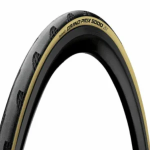 Llanta Continental Gp5000 700X25C Bk/Cream (Ruta)