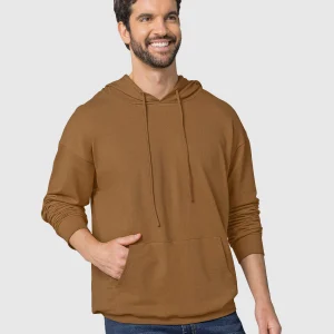 Buzo manga larga con capucha y tiras de ajuste