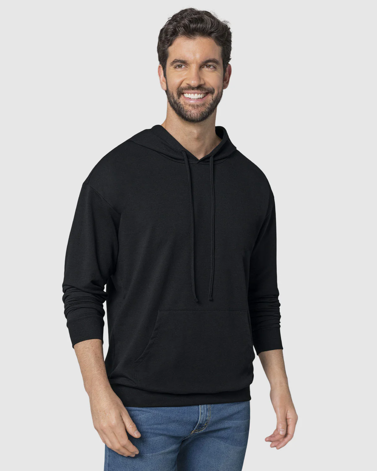 Buzo manga larga con capucha y tiras de ajuste - Imagen 4