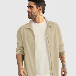 Chaqueta liviana estilo sobrecamisa