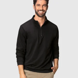 Buzo cuello alto con cierre