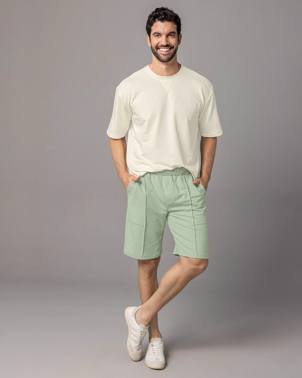 Bermuda con elástico en cintura - Imagen 8