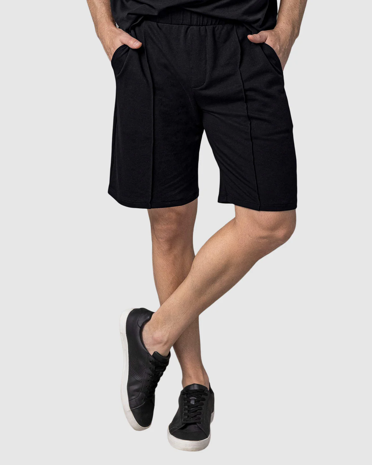 Bermuda con elástico en cintura