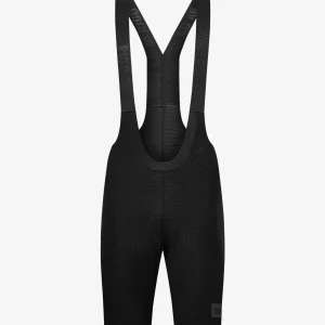 Pantaloneta de Ciclismo Sin Costuras KM200 Black Gofrada Negative