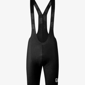 Pantaloneta de Ciclismo Sin Costuras KM200 Black Gofrada Reflect