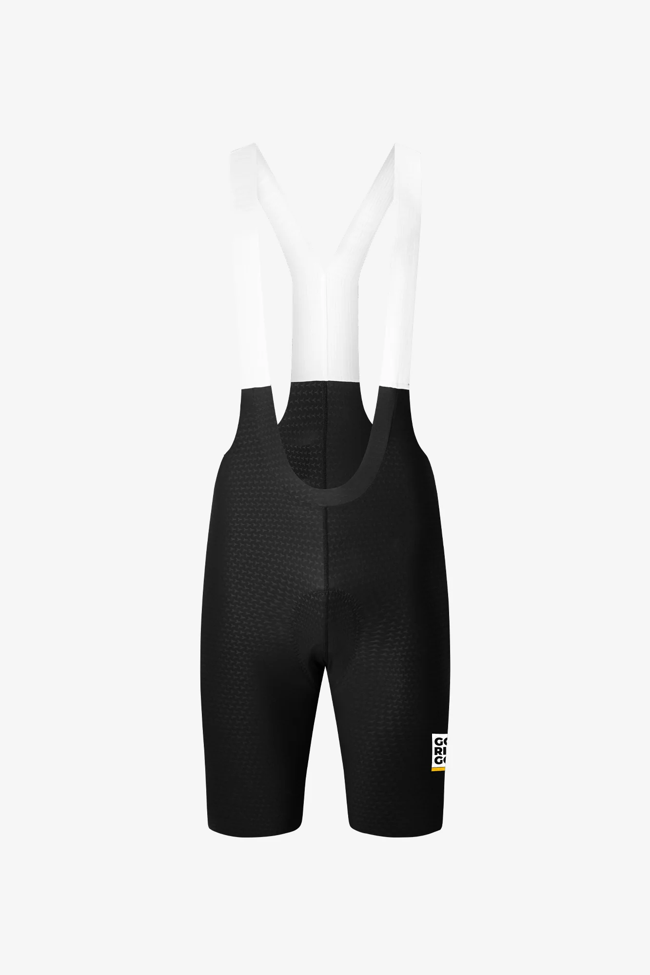 Pantaloneta de Ciclismo Sin Costuras KM200 Black Gofrada Patria
