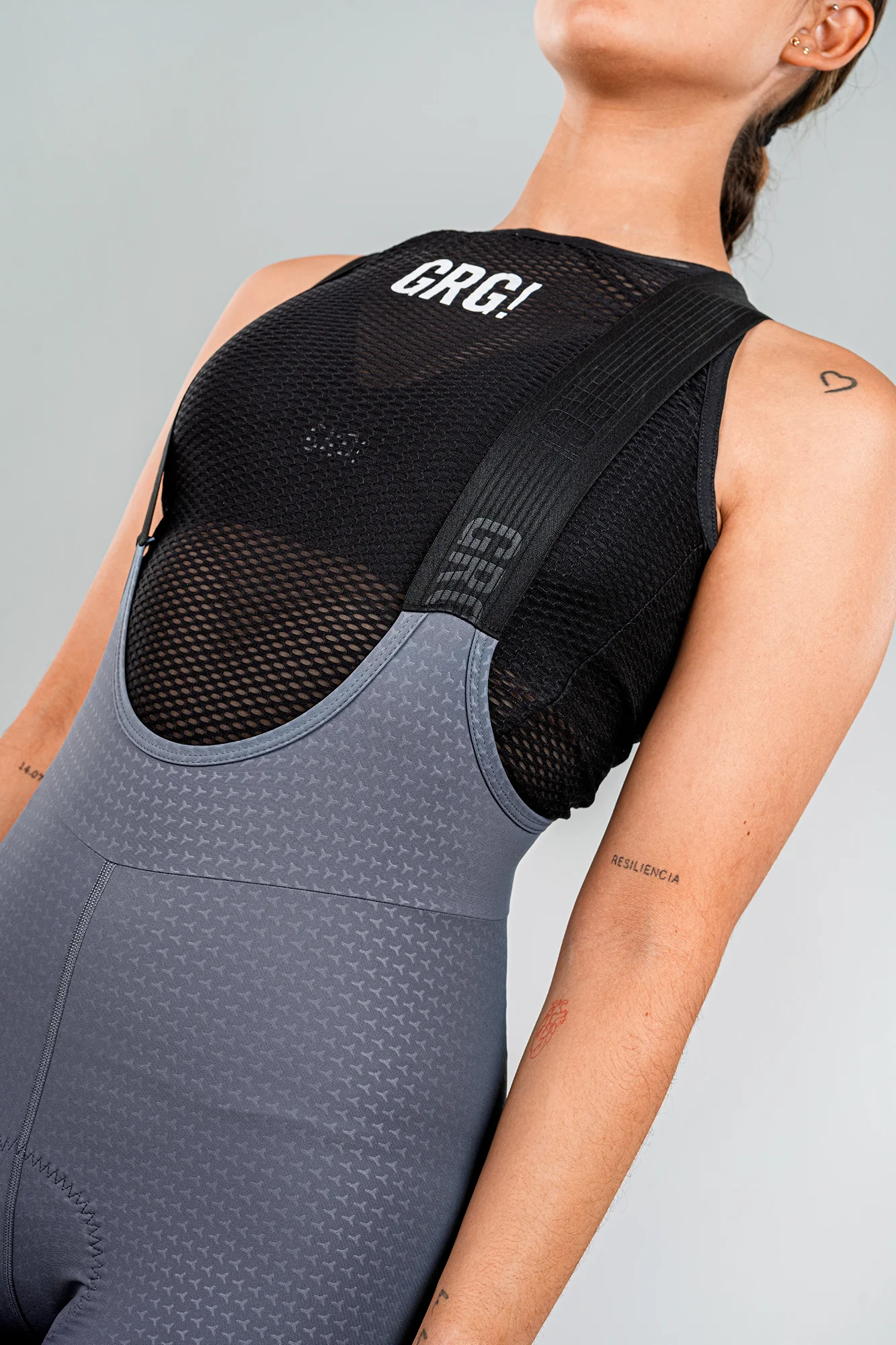 Pantaloneta de ciclismo Sin Costuras KM200 Koala Gofrada - Imagen 7