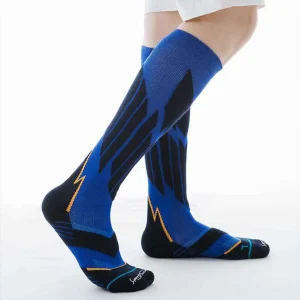 Calcetines para SKI de Hombre con Acolchado Anatómicos. Color Azul