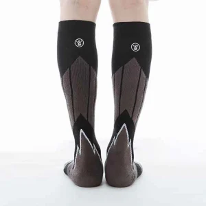 Calcetines para SKI de Hombre con Acolchado Anatómicos. Color Negro