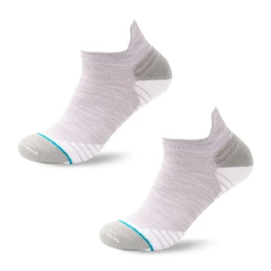 Calcetines Deportivos Técnicos Invisibles de Compresión Anatómicos. Color Blanco