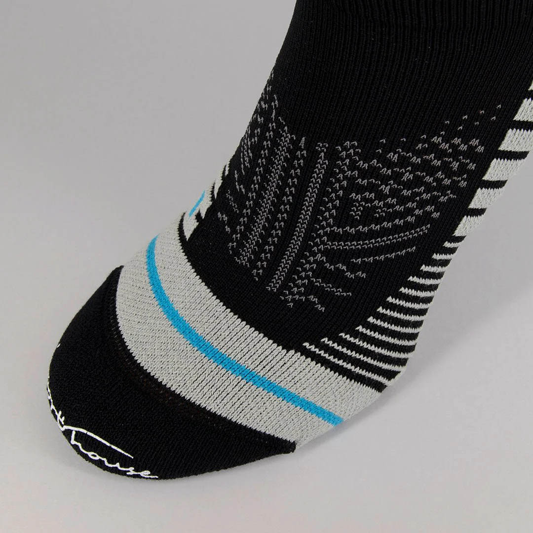 Calcetines para Crossfit de Hombre con Acolchado Anatómicos. Color Negro - Imagen 5