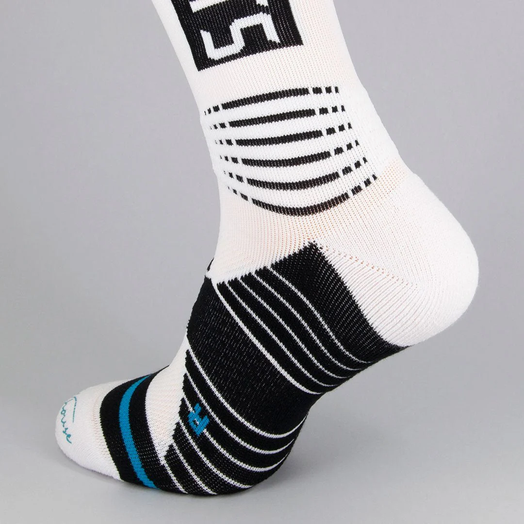 Calcetines Deportivos Técnicos de Compresión SPORTS. Color Blanco - Imagen 4