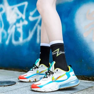 Calcetines Deportivos Técnicos de Anatómicos SPORTS HOUSE. Color Negro