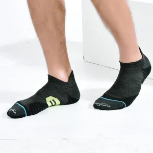 Calcetines Deportivos Técnicos Invisibles de Compresión Anatómicos. Color Gris