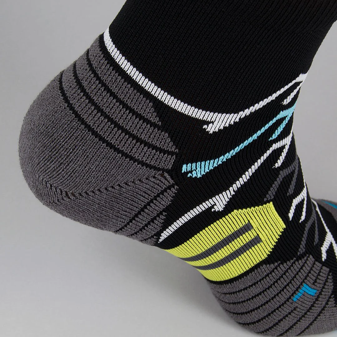 Calcetines Deportivos Técnicos Cortos de Compresión Transpirables. Color Negro - Imagen 4