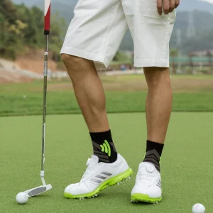 Calcetines para Golf de Hombre con Transpirable Anatómicos. Color Negro