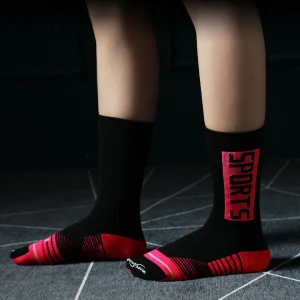 Calcetines Deportivos Técnicos de Compresión SPORTS. Color Negro